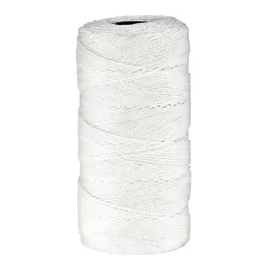 1000 Ft. White Braided Line Tube