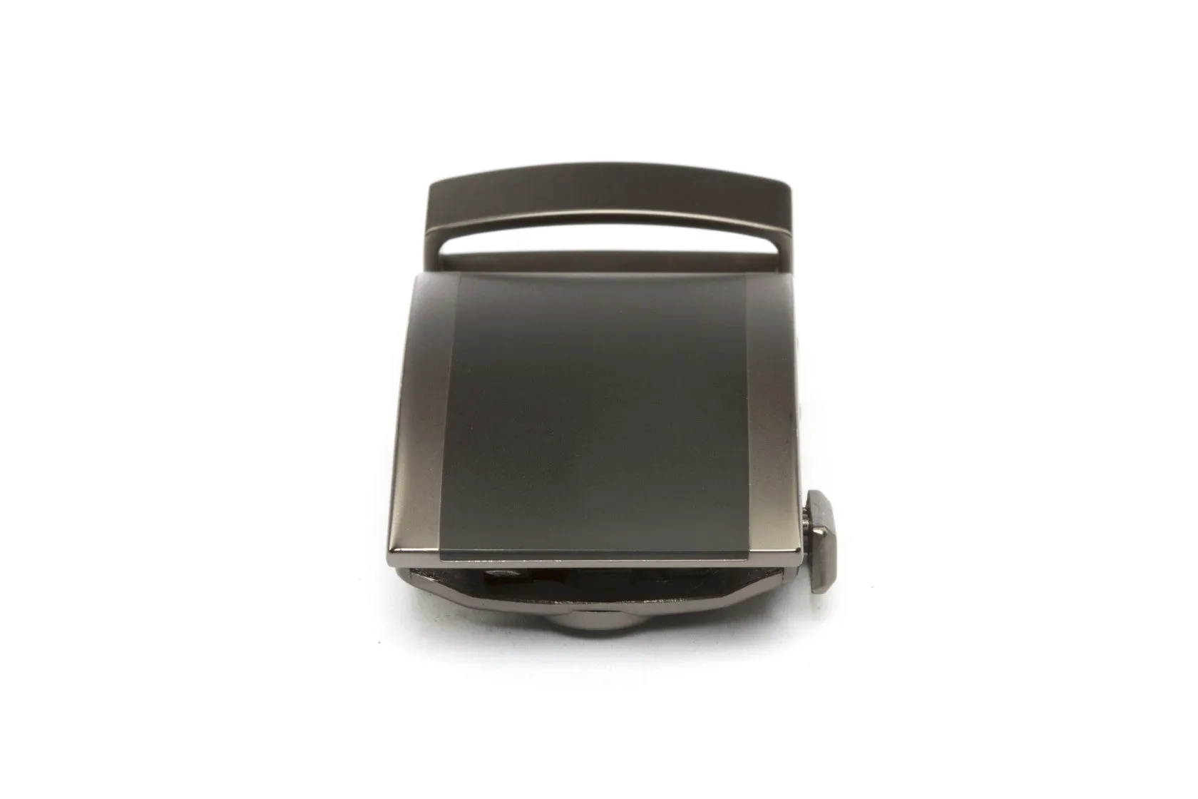 1.25" Onyx Buckle in Matte Gunmetal