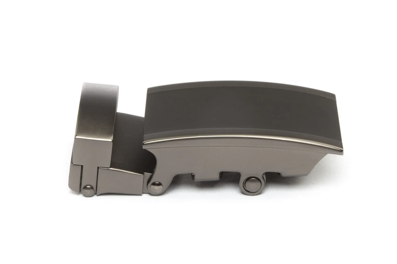 1.25" Onyx Buckle in Matte Gunmetal