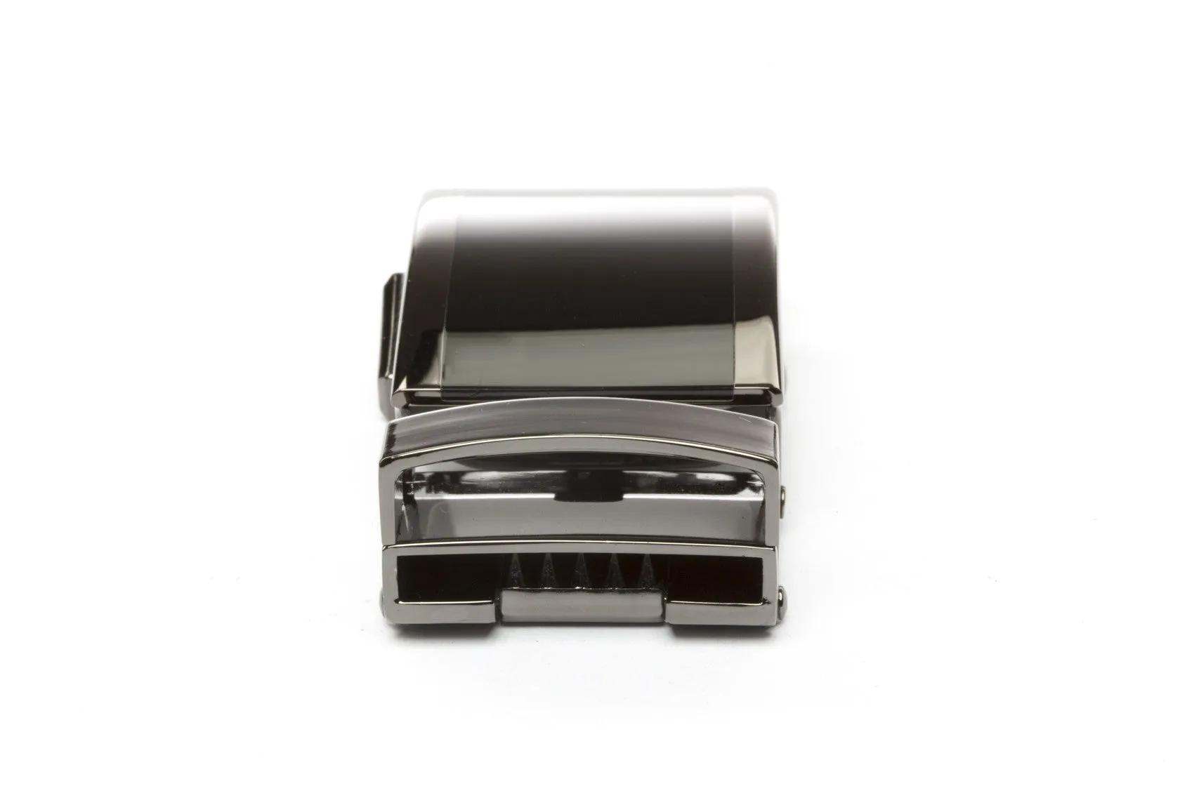 1.25" Onyx Buckle in Smoked Gunmetal