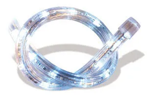1/2" LED Rope Light - 150' Roll - Pure White (Cool White)