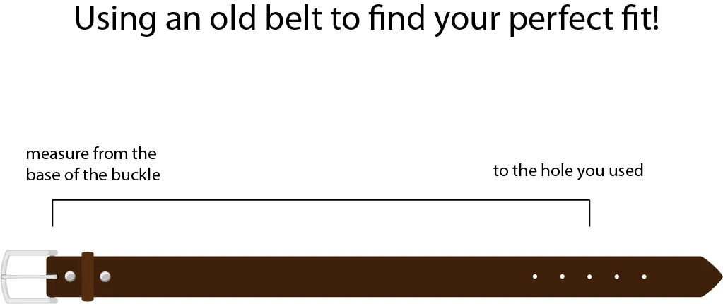 1" Leather Belt - Personalized Leather Belt