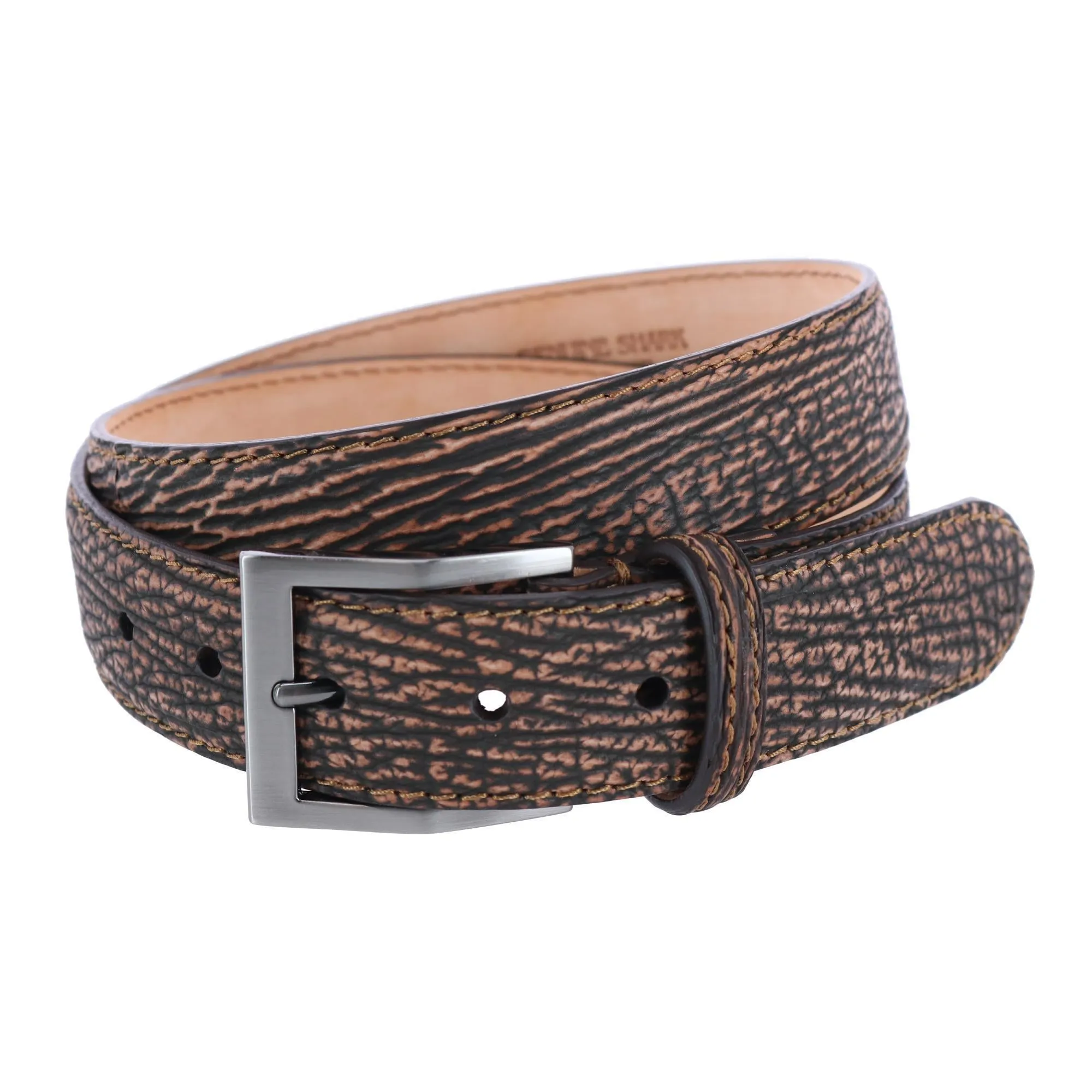 35mm Genuine Shark Skin Belt