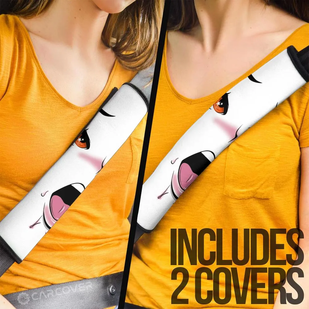 Ahegao Face Seat Belt Covers Custom Ahegao Car Accessories