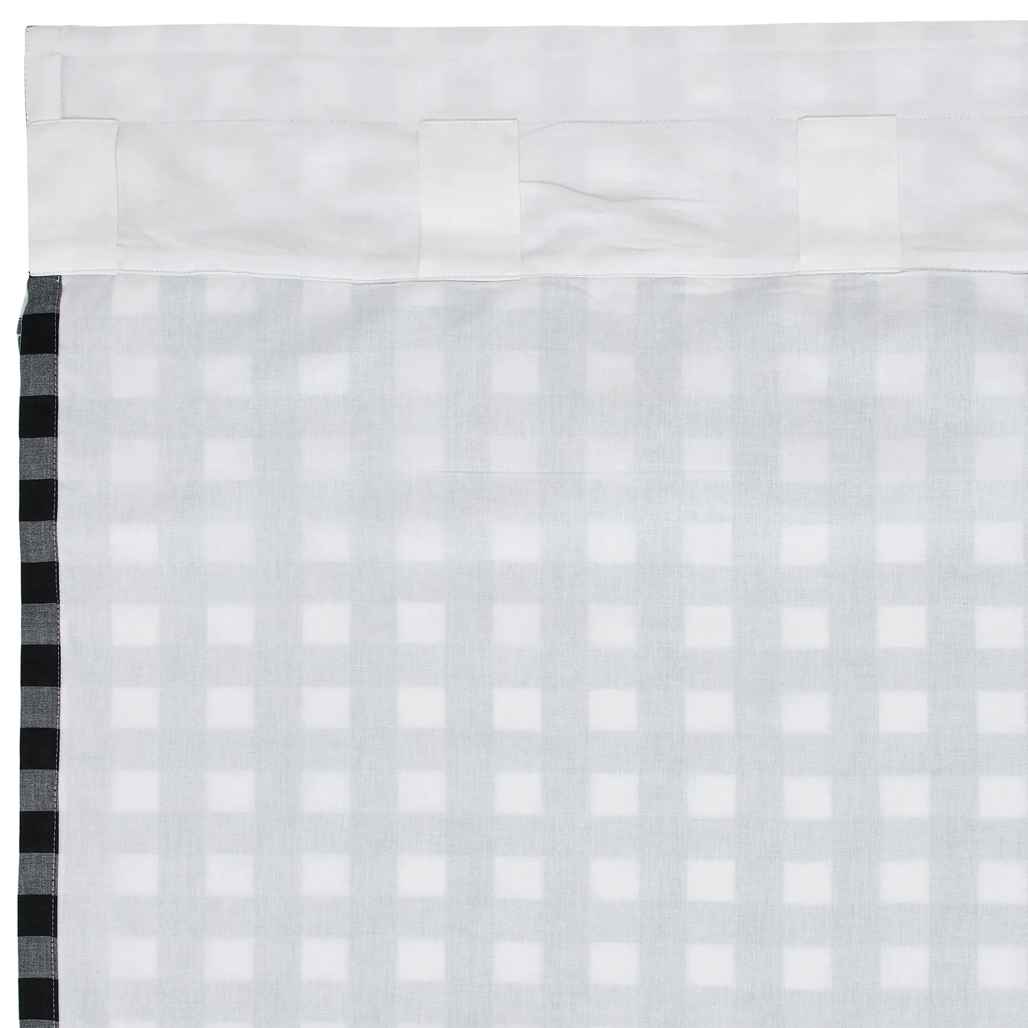 Annie Buffalo Check Ruffled Panel 96x50