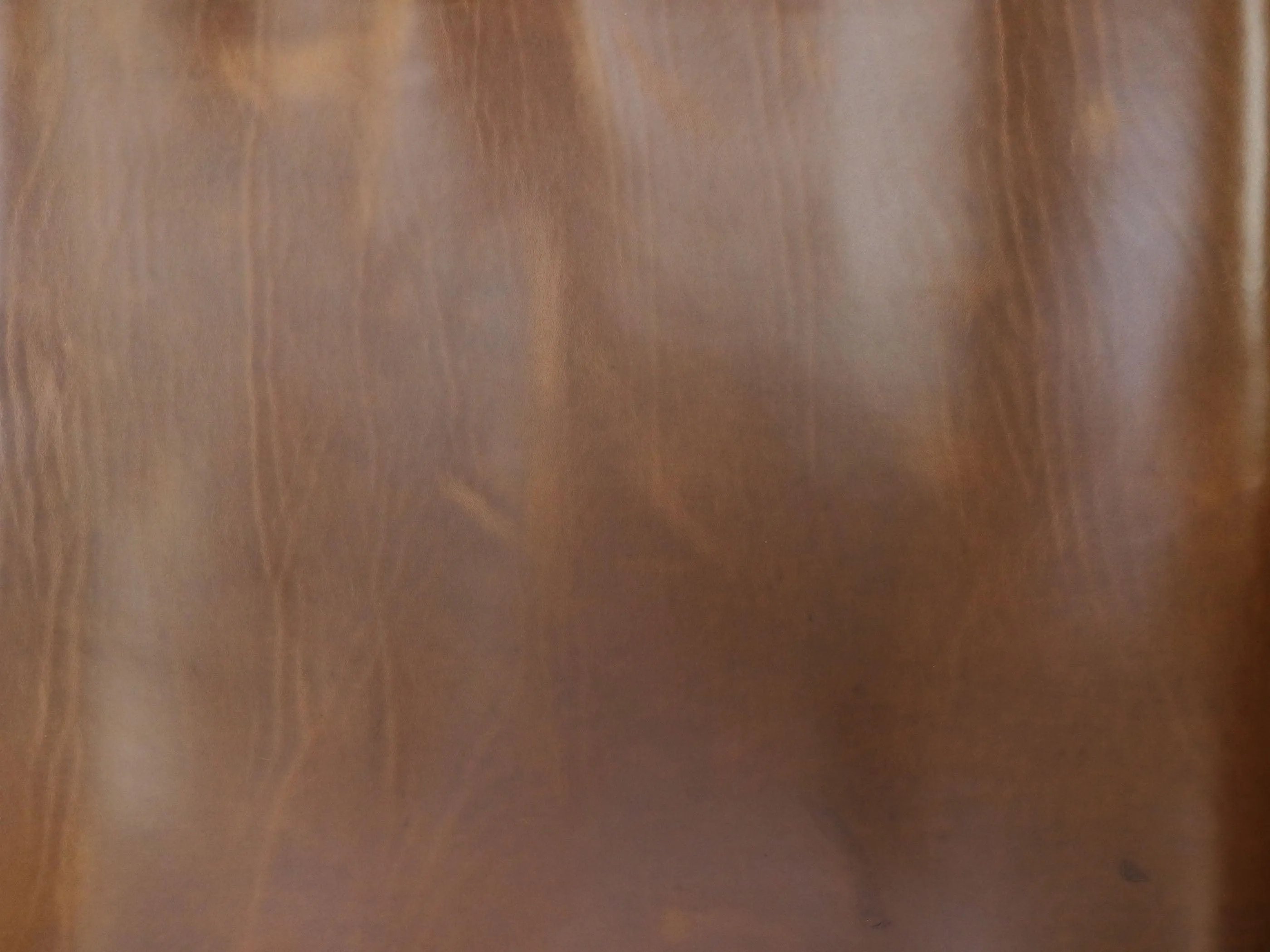 Antique Tan Brown - Oxford Xcel Leather Cowhide Strip, 5/6oz Thick, 60-72" length, Chrome Tanned