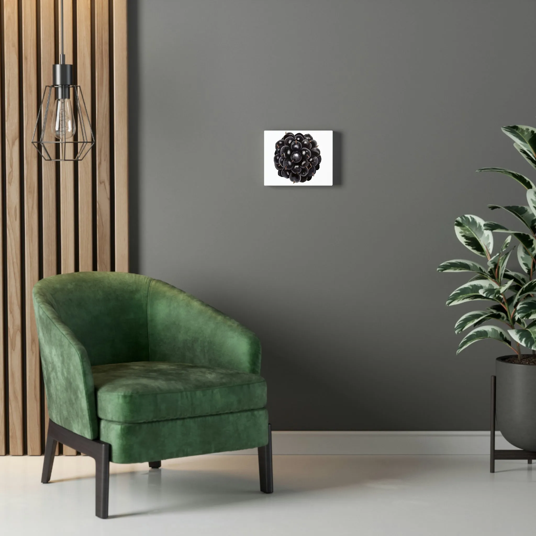 Blackberry Stretched Canvas