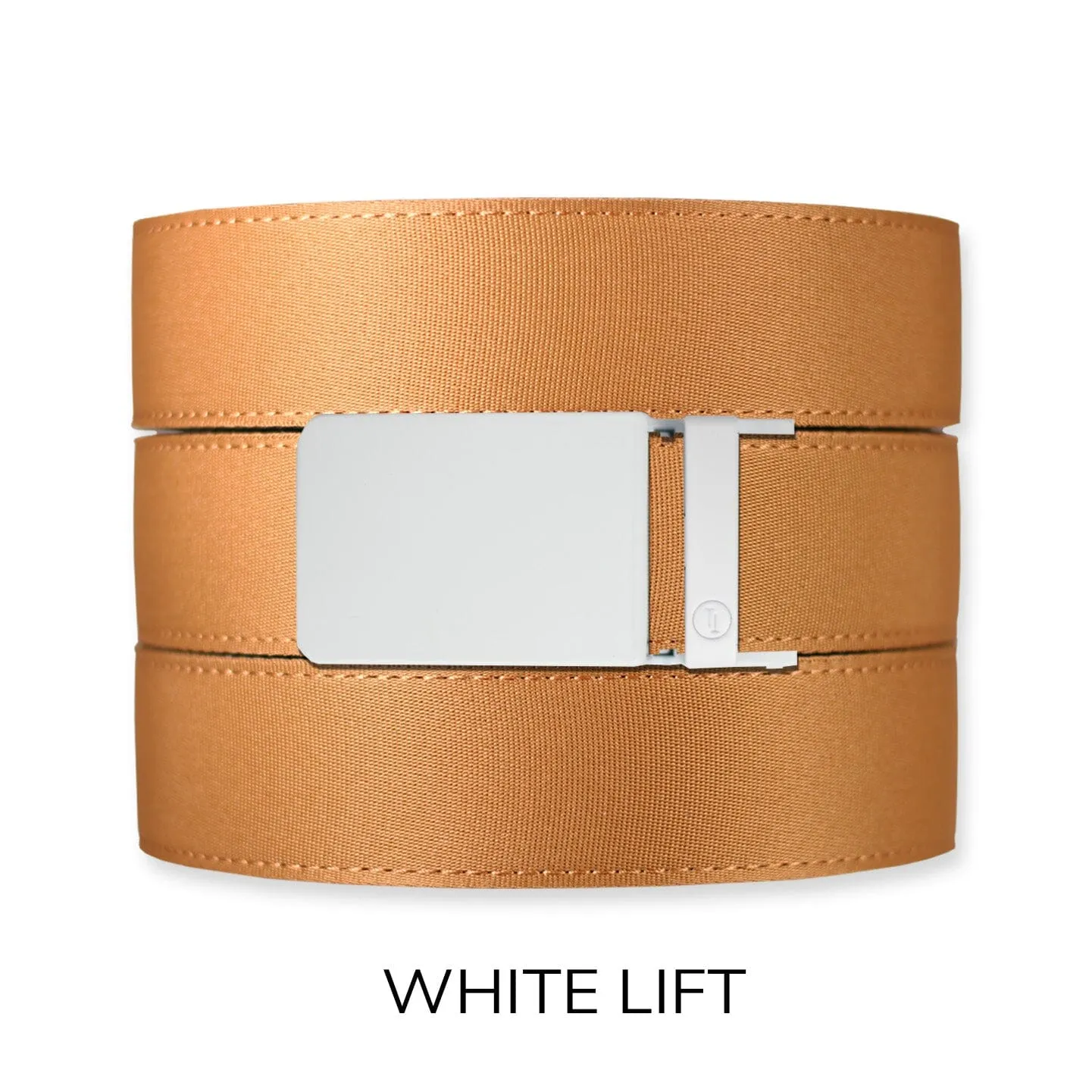 Burlap Canvas  Ratchet Belt & Buckle Set