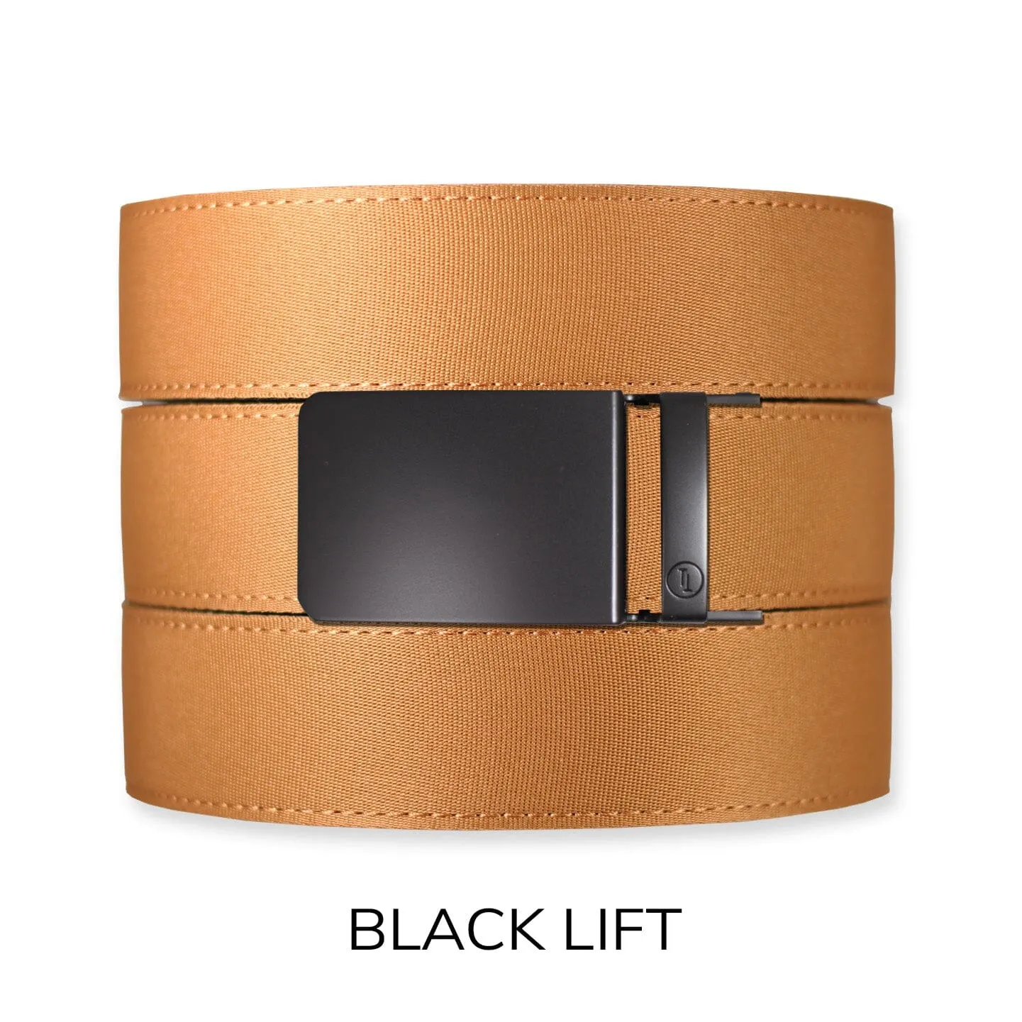 Burlap Canvas  Ratchet Belt & Buckle Set