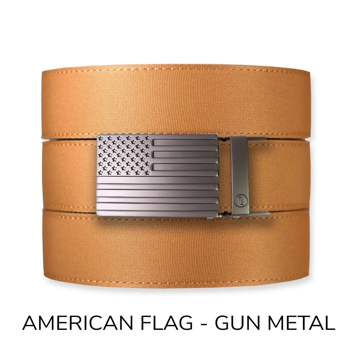 Burlap Canvas  Ratchet Belt & Buckle Set