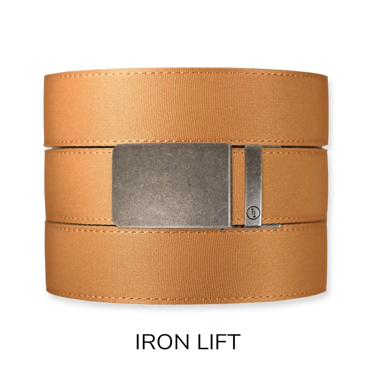 Burlap Canvas  Ratchet Belt & Buckle Set