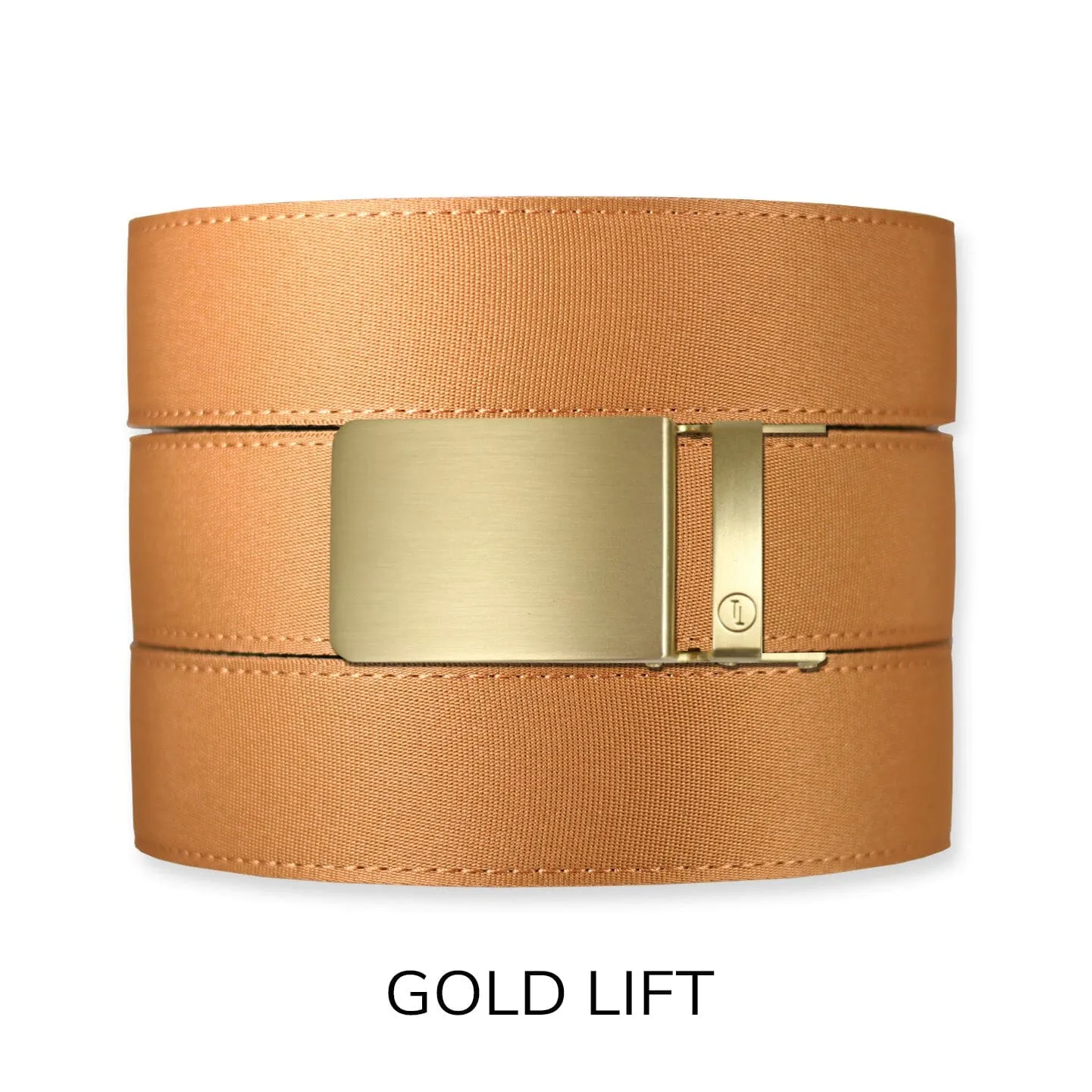 Burlap Canvas  Ratchet Belt & Buckle Set