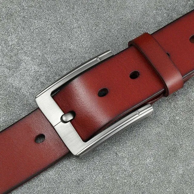 Businessman Fashion Cow Genuine Leather Luxury Belt