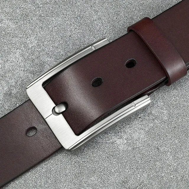 Businessman Fashion Cow Genuine Leather Luxury Belt
