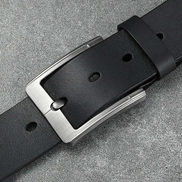 Businessman Fashion Cow Genuine Leather Luxury Belt