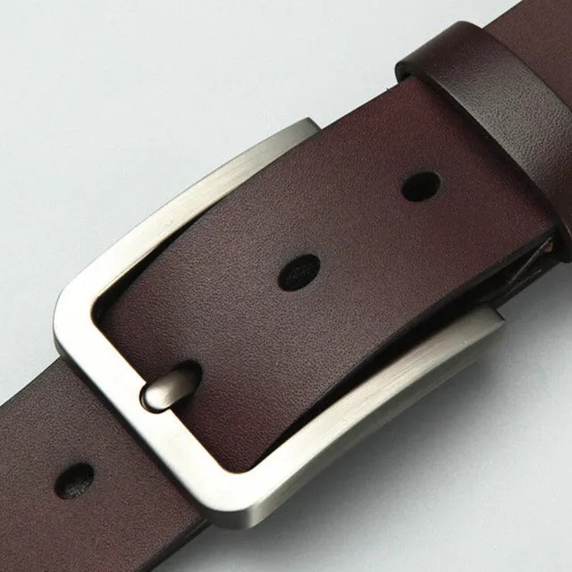 Businessman Fashion Cow Genuine Leather Luxury Belt