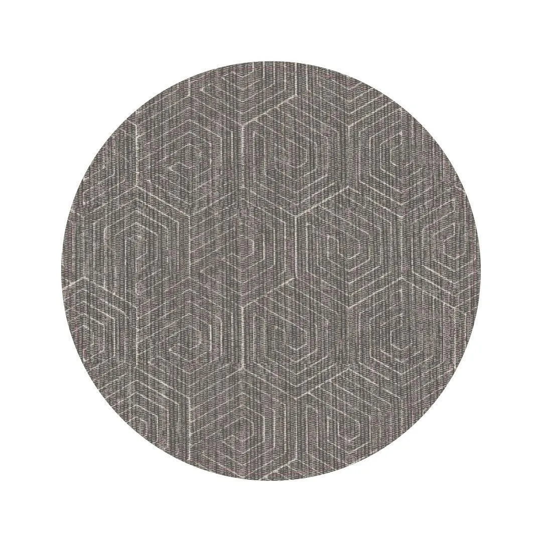 Camden Coaster (Set of 8) | Smoke Grey- Premium Vinyl Mat