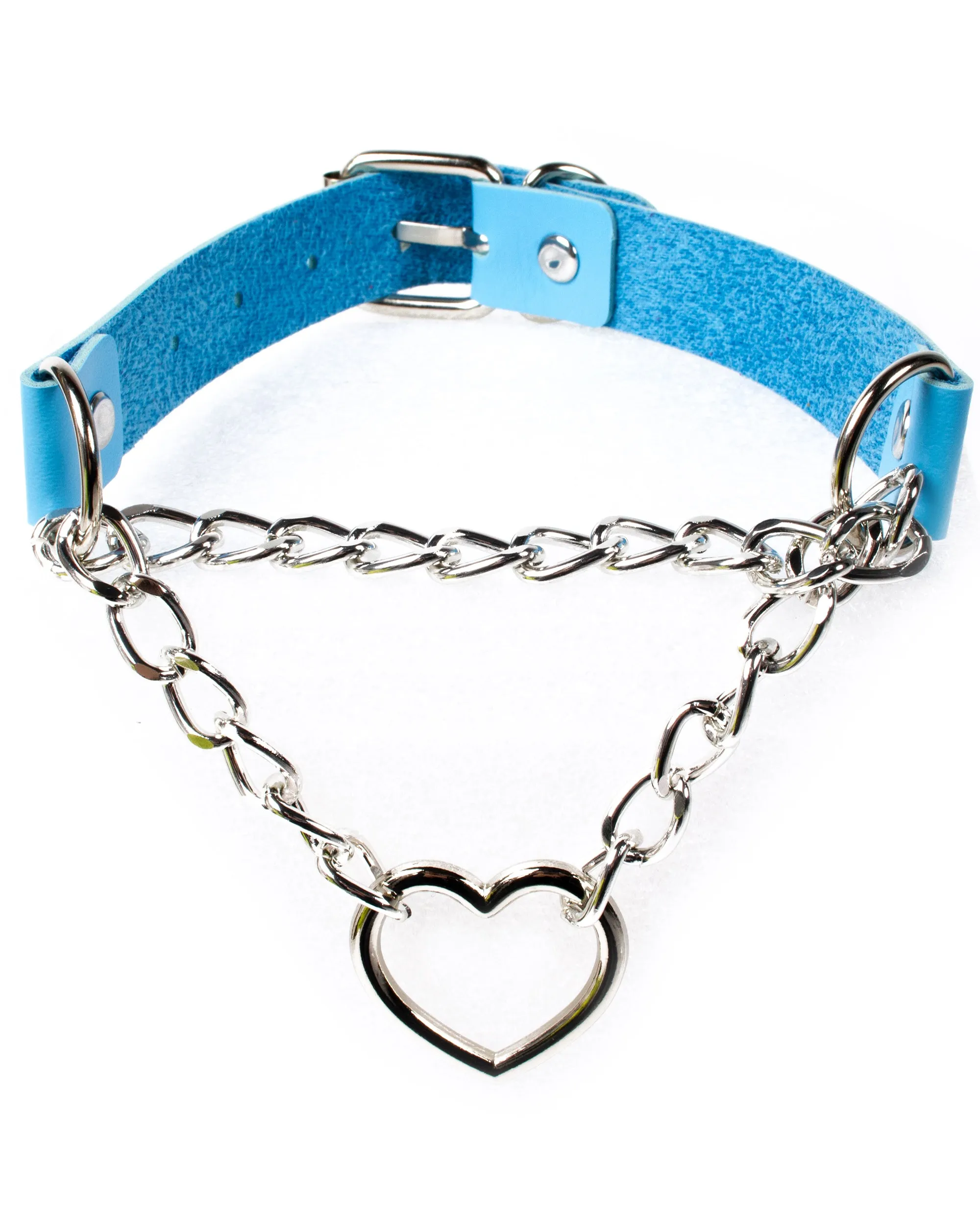 Chain Heart Collar