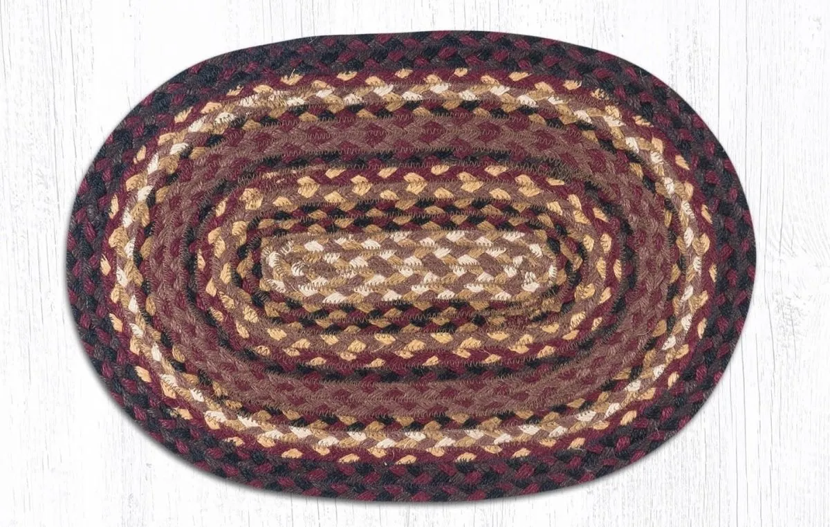 Cherry, Chocolate, & Cream Jute Placemat