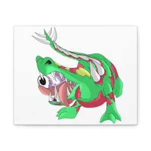 Crawnawsome Stretched Canvas