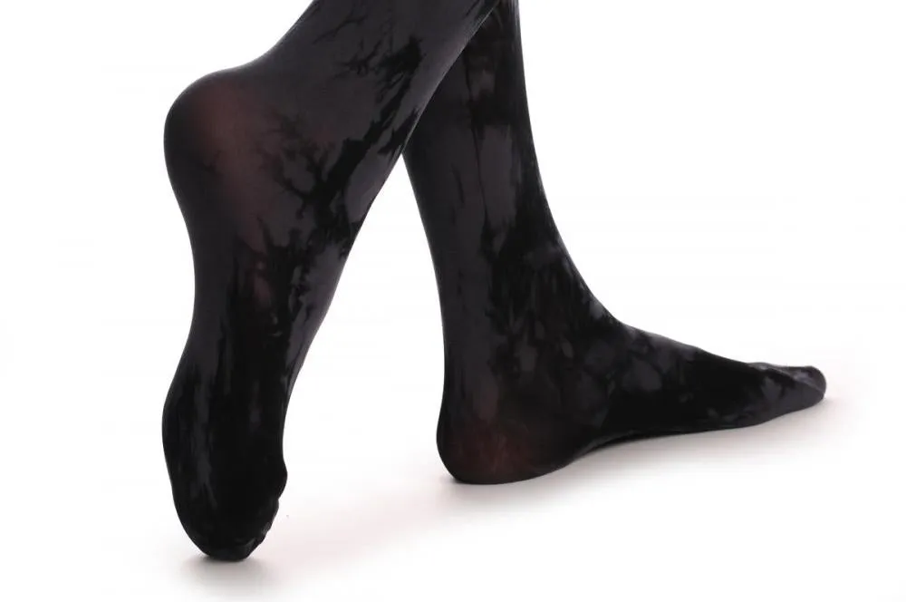 Dark Grey & Black Colour Splash (Tie Dye)