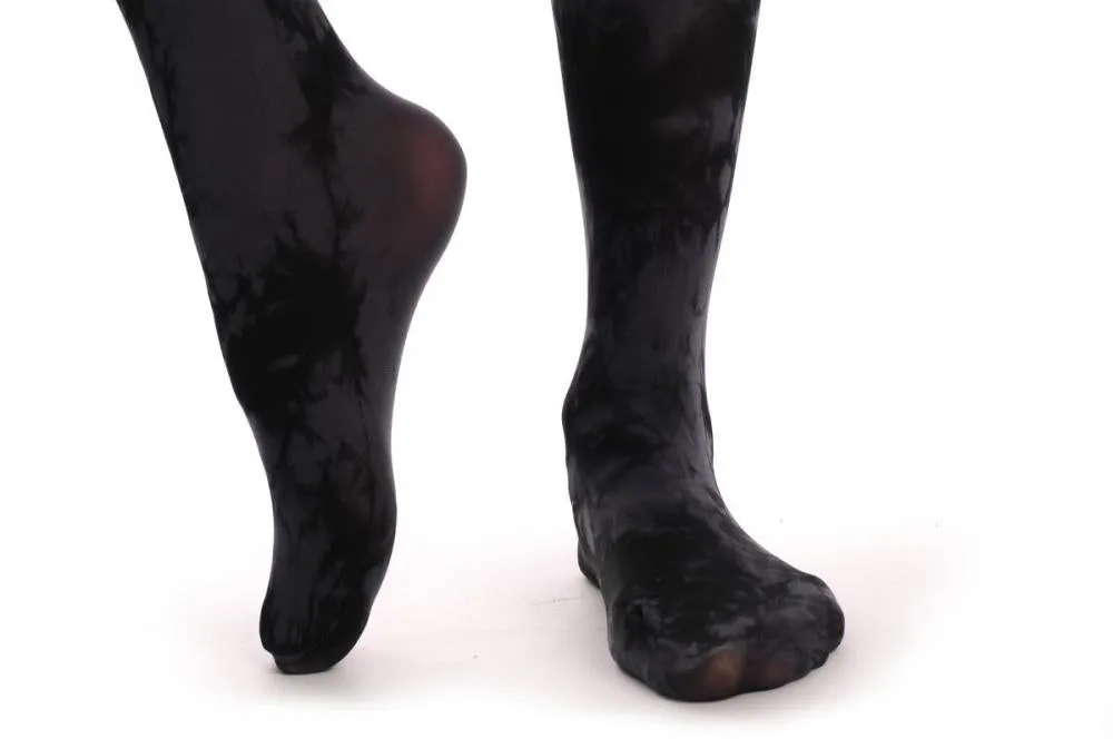 Dark Grey & Black Colour Splash (Tie Dye)