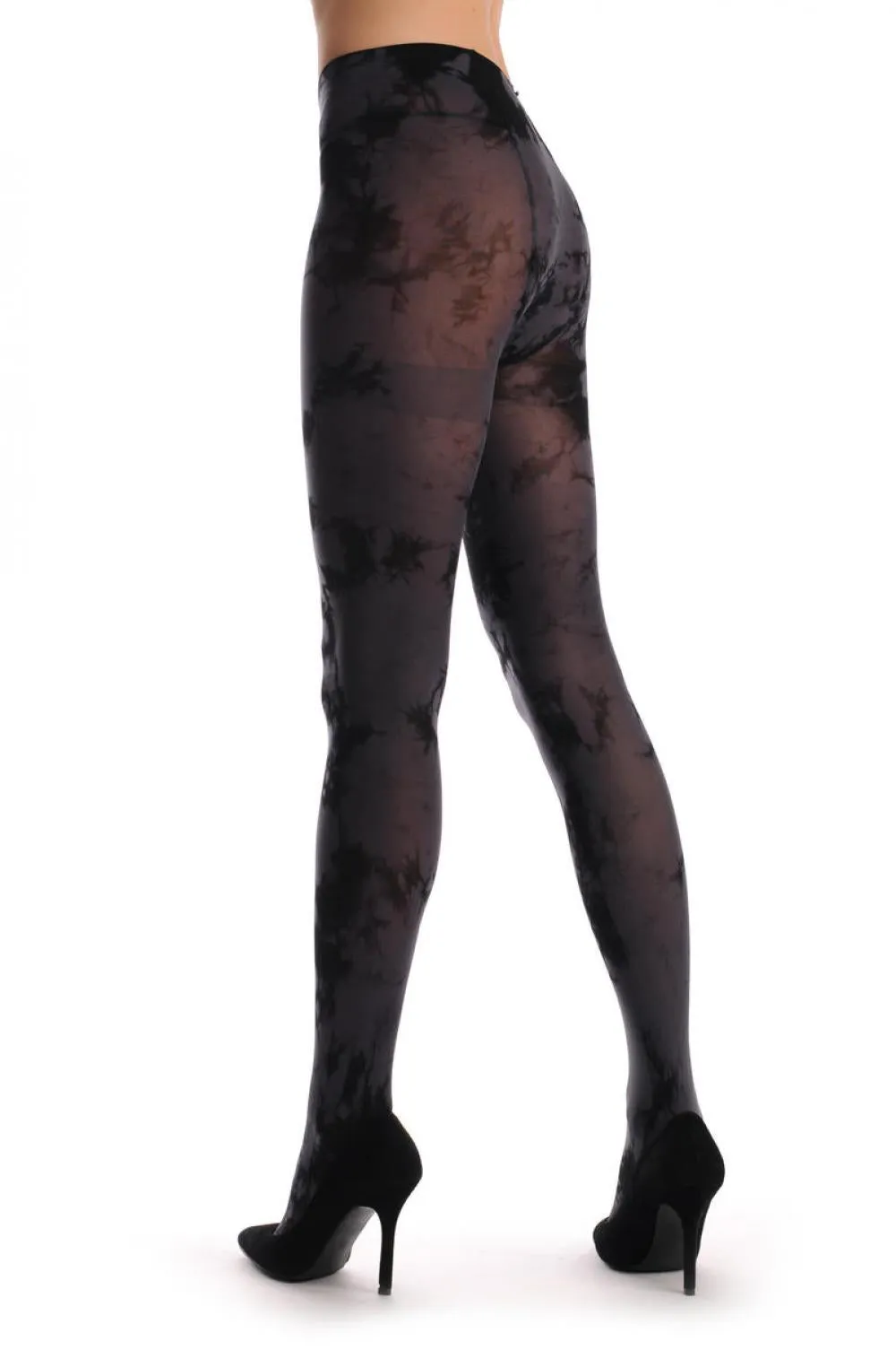 Dark Grey & Black Colour Splash (Tie Dye)