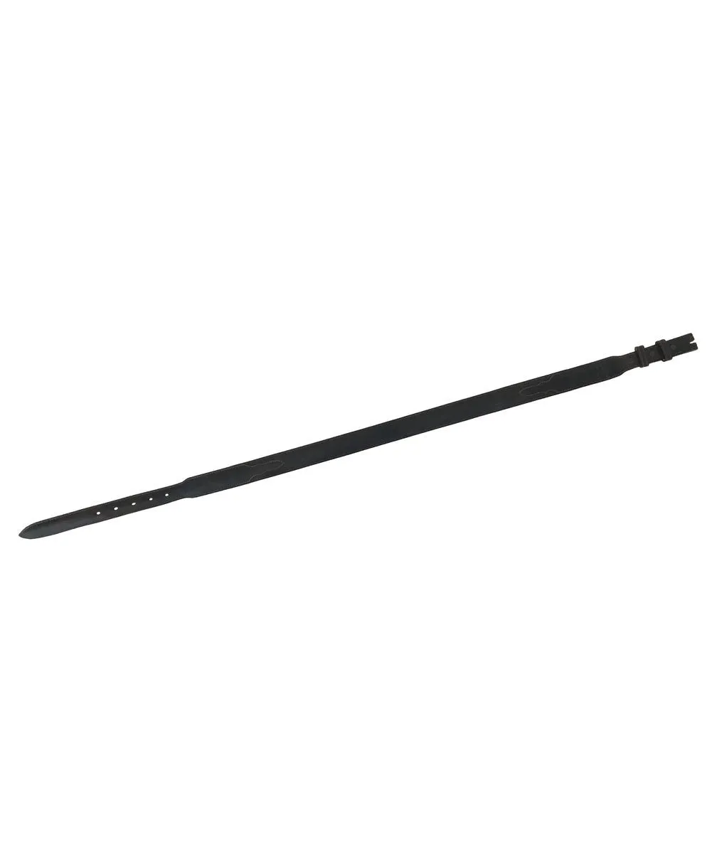 Designer Goat Leather Belt | Chocolate | Tapered | Stick & Ball