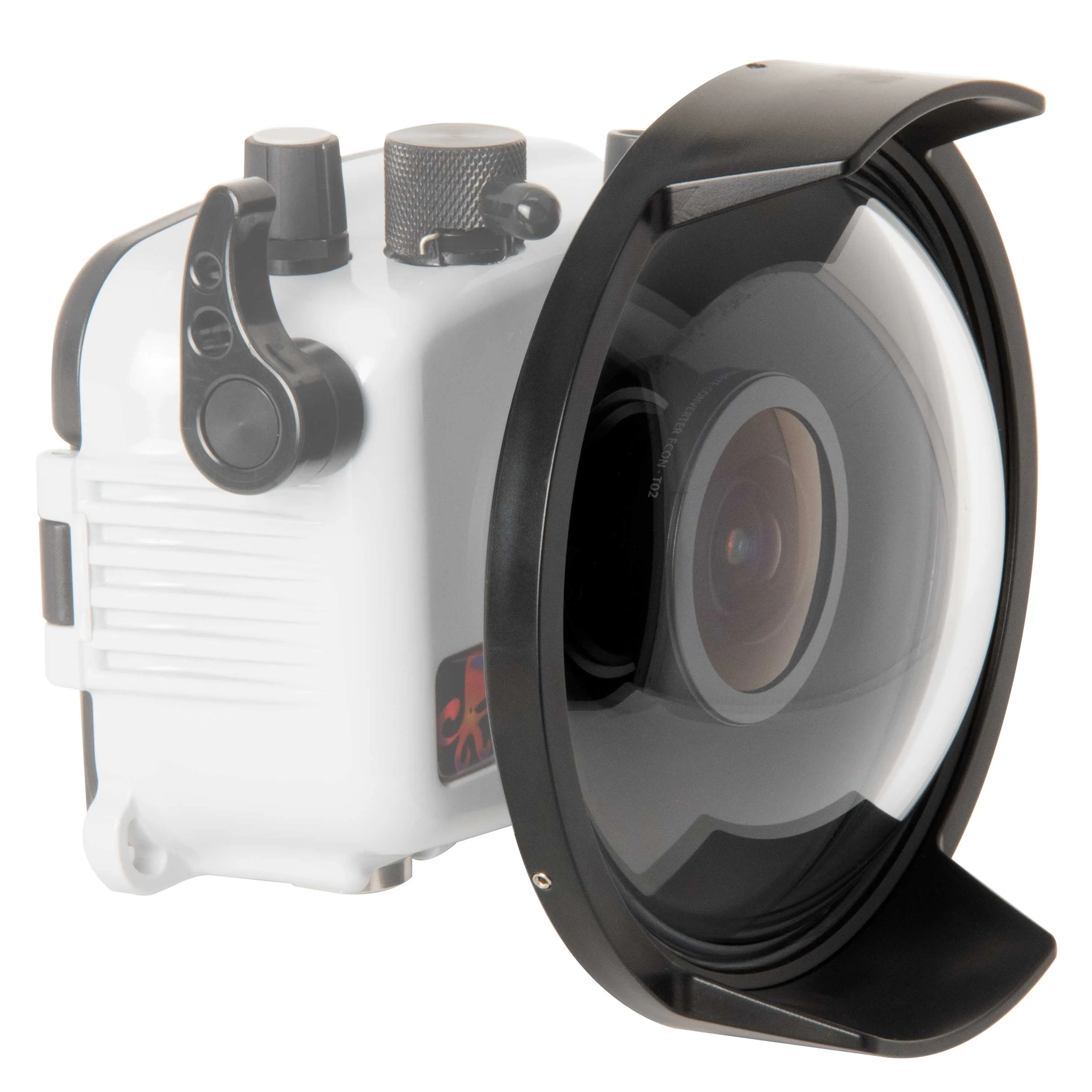 Dome Port for Olympus FCON-T02 Fisheye for OM System TG-7, Olympus TG-6