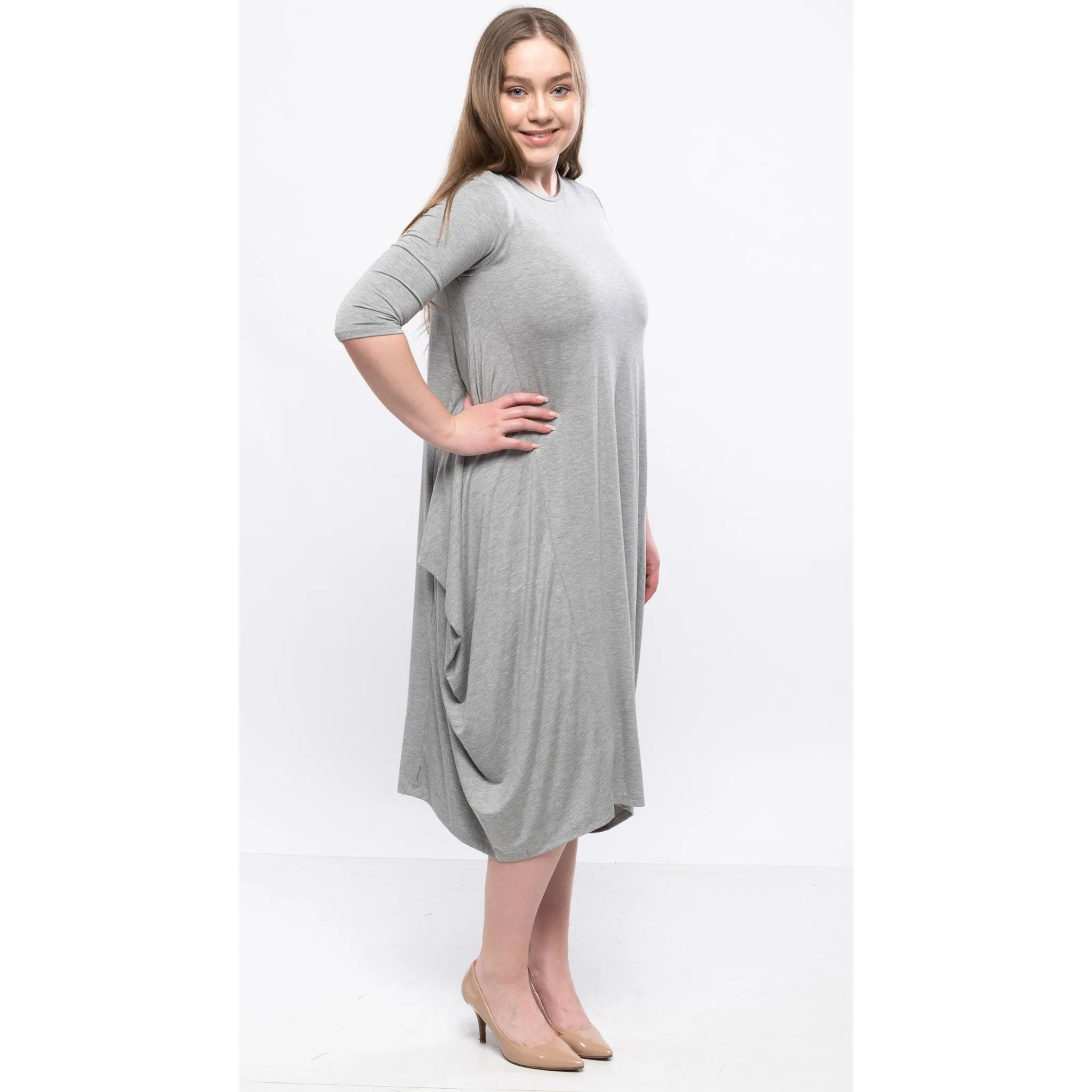Georgiana Dress -Grey