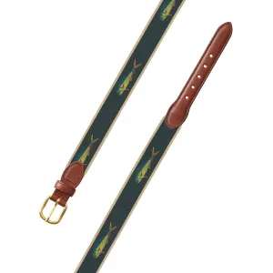 Green Dolphin Motif Children's Belt
