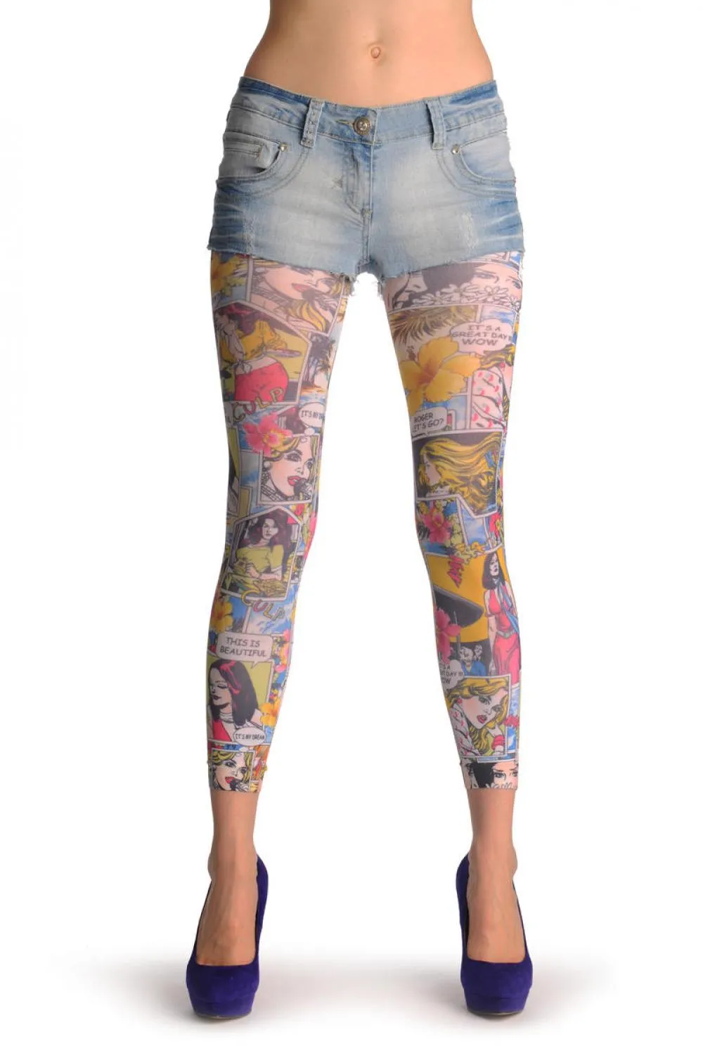 Hawaii Holidays Comics Girl Footless