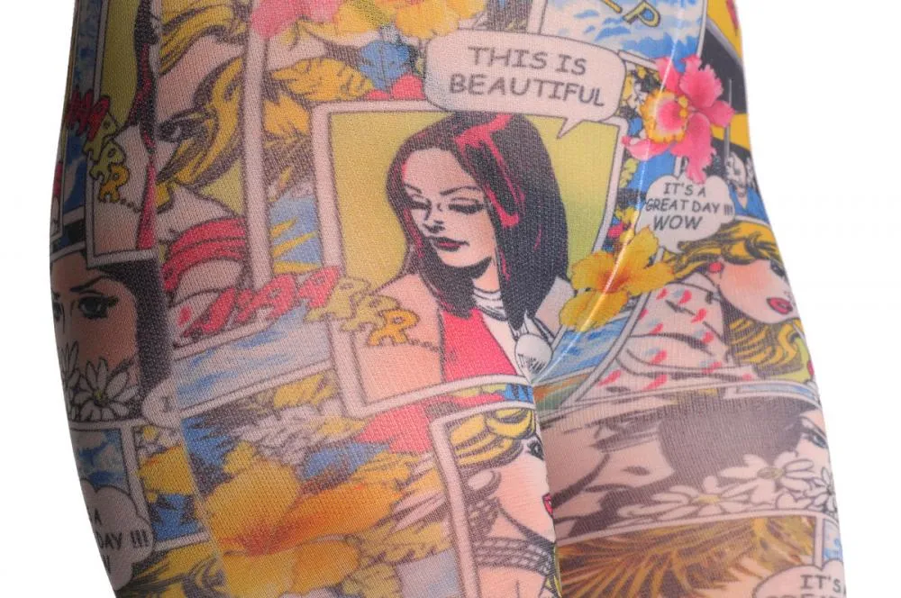 Hawaii Holidays Comics Girl Footless