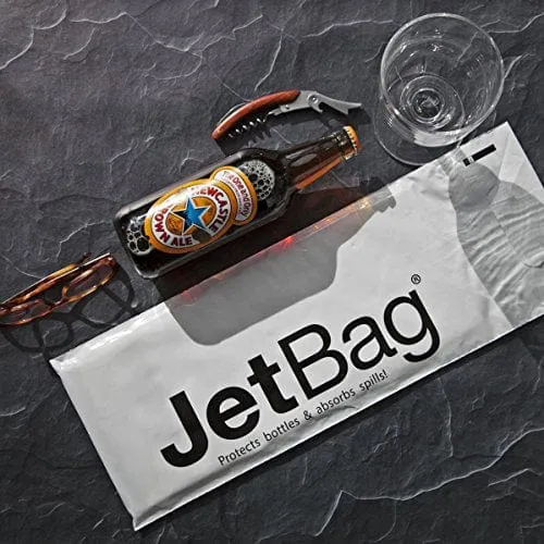 Jet Bag Bold - The Original ABSORBENT Reusable & Protective Bottle Bags - Set of 3 - MADE IN THE USA