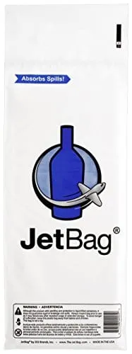 Jet Bag Bold - The Original ABSORBENT Reusable & Protective Bottle Bags - Set of 3 - MADE IN THE USA