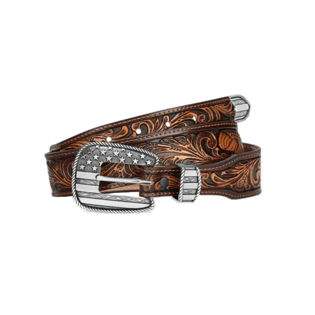 Justin Men's Brown All American Belt