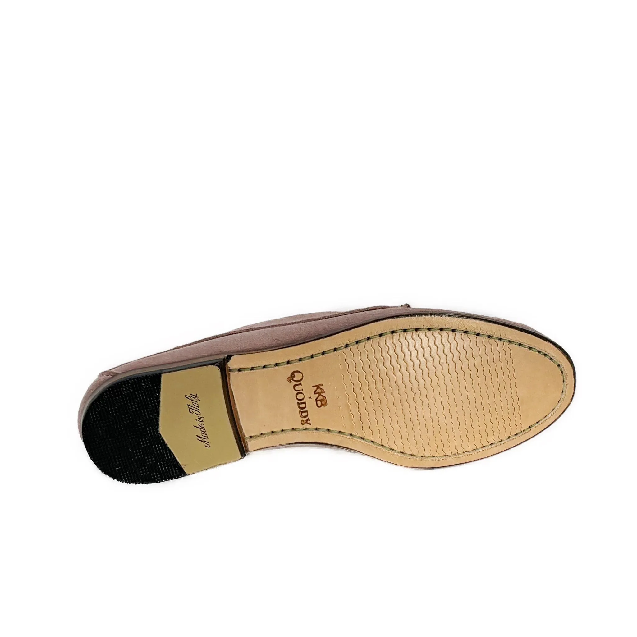 KKB Penny Loafer:  Pink Suede