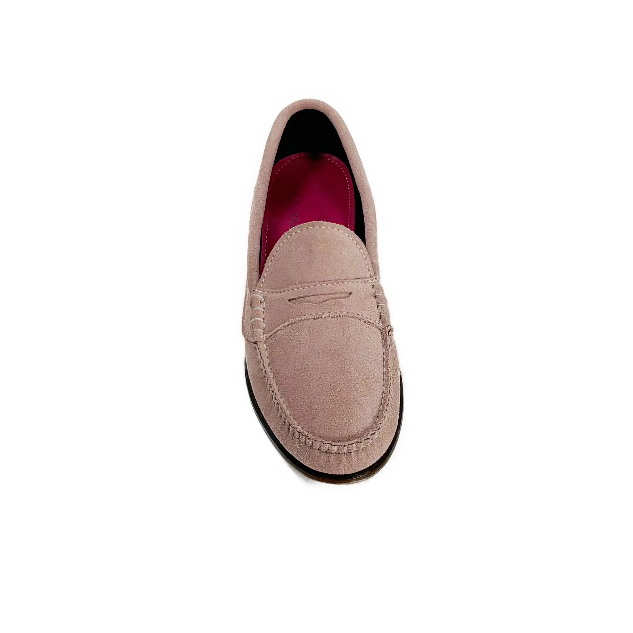 KKB Penny Loafer:  Pink Suede