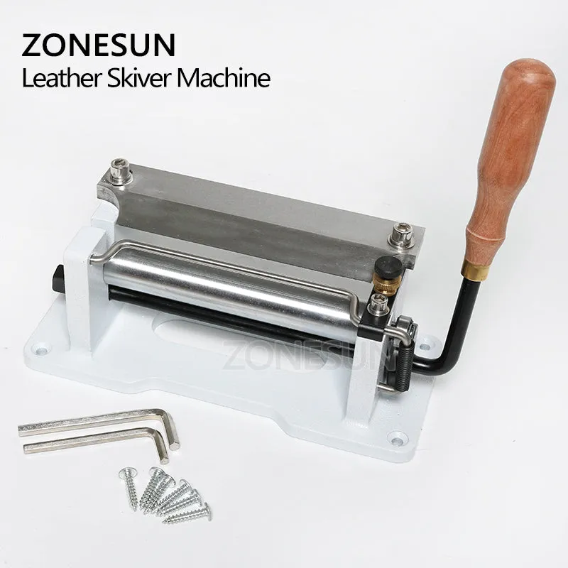 Leather Skiving Machine Strap Splitter Handle Peeling Machine