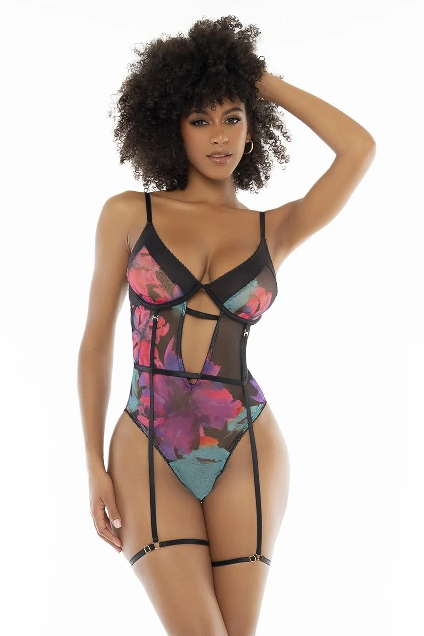 Mapale 8774 Teddy Color Dream Flower Print