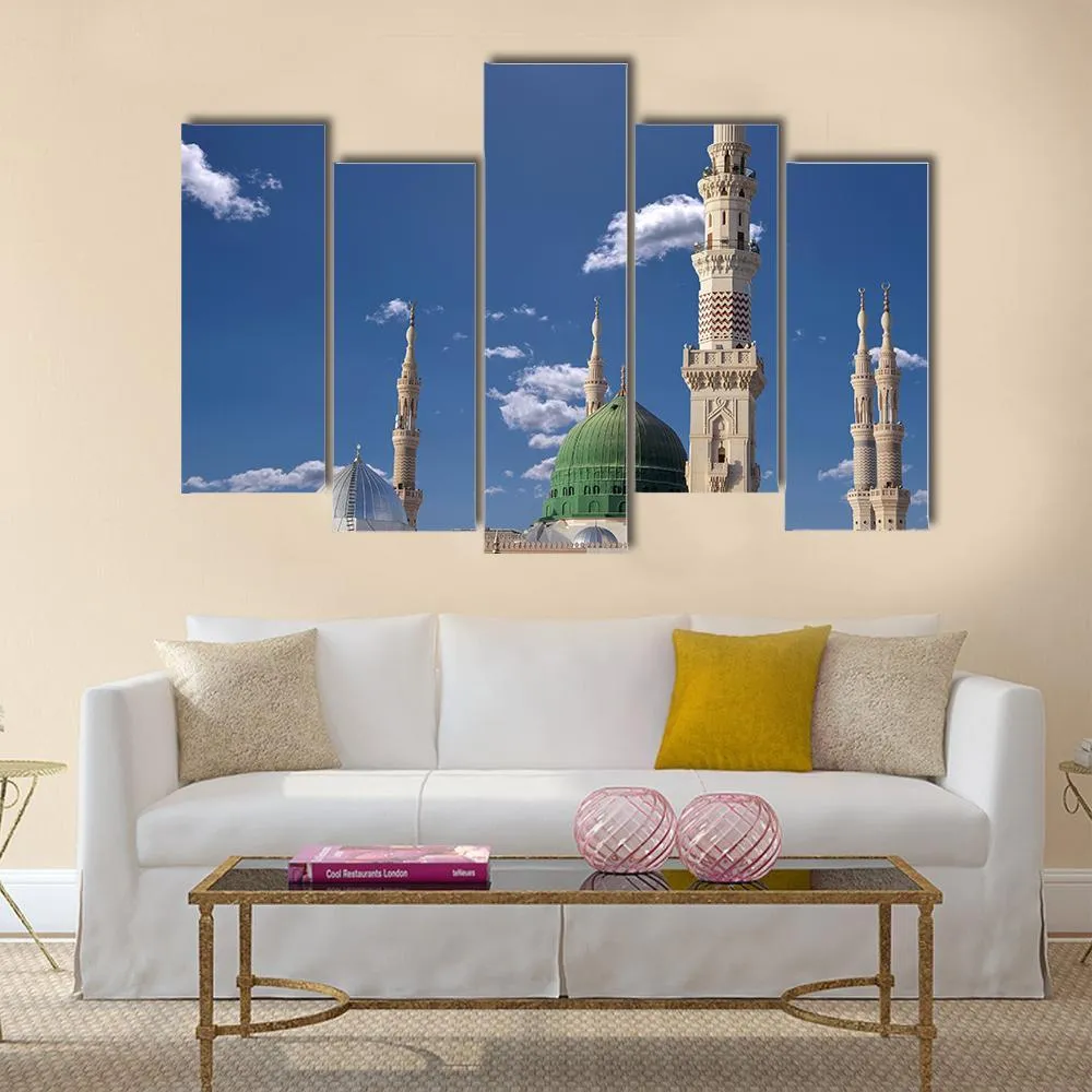 Medinah Mosque Canvas Wall Art