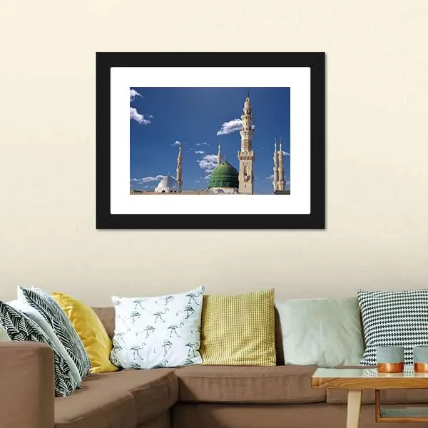 Medinah Mosque Canvas Wall Art