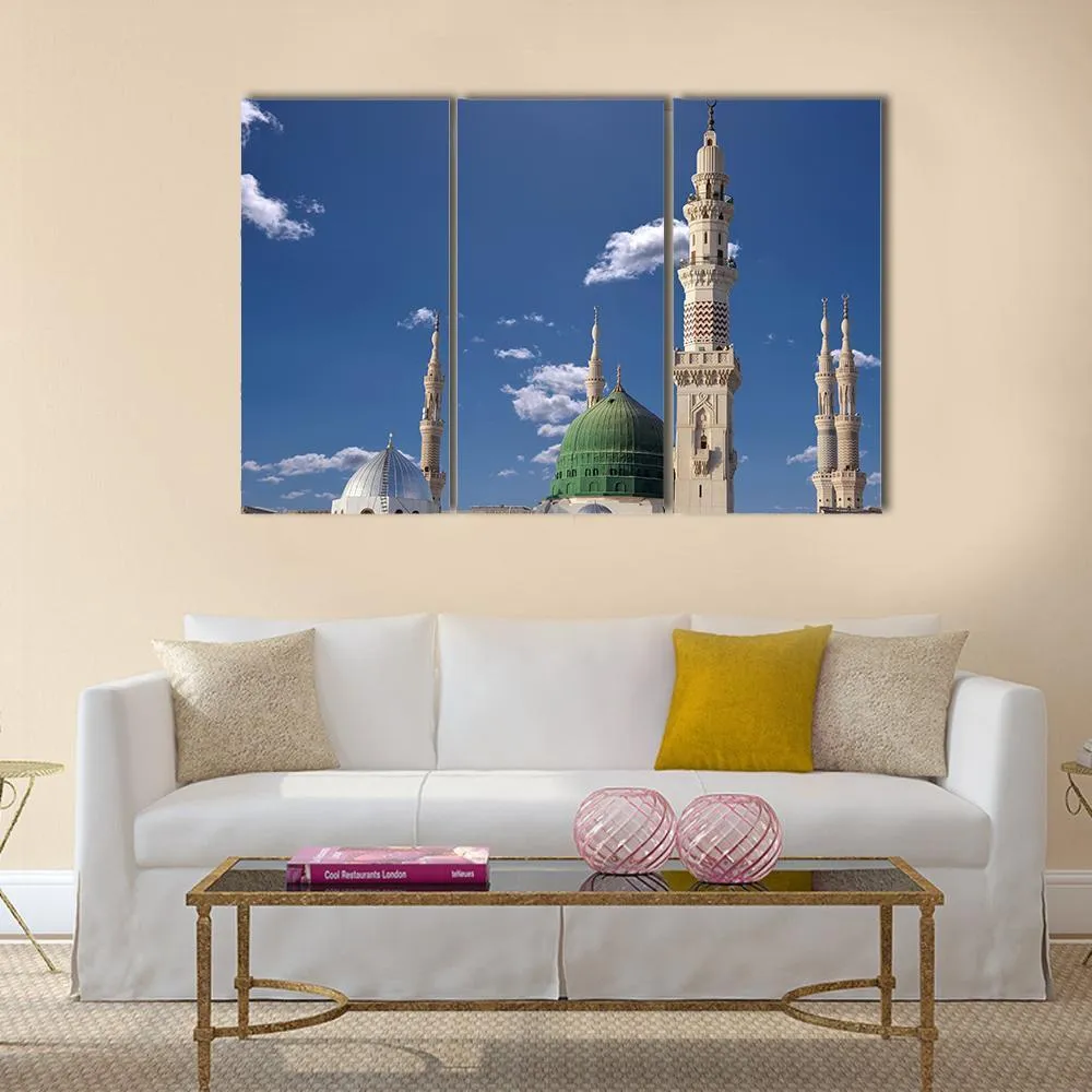Medinah Mosque Canvas Wall Art
