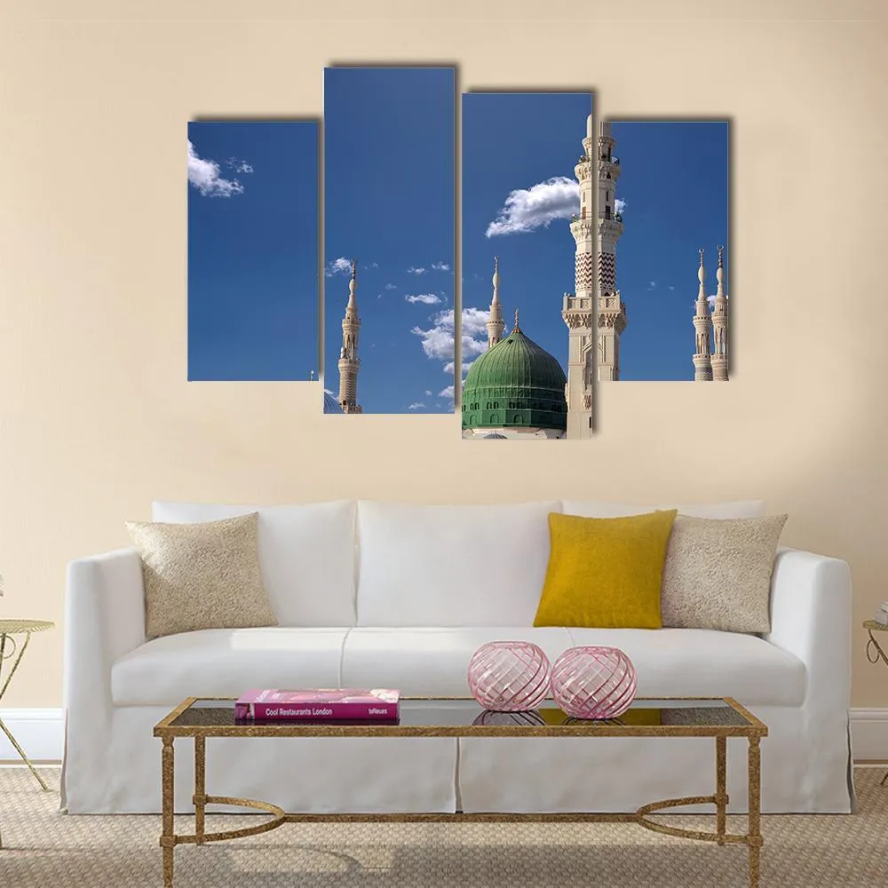 Medinah Mosque Canvas Wall Art