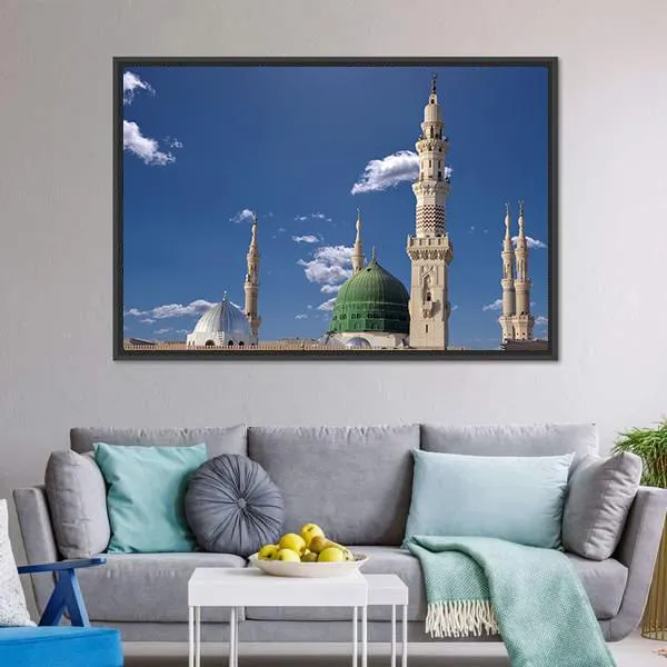 Medinah Mosque Canvas Wall Art