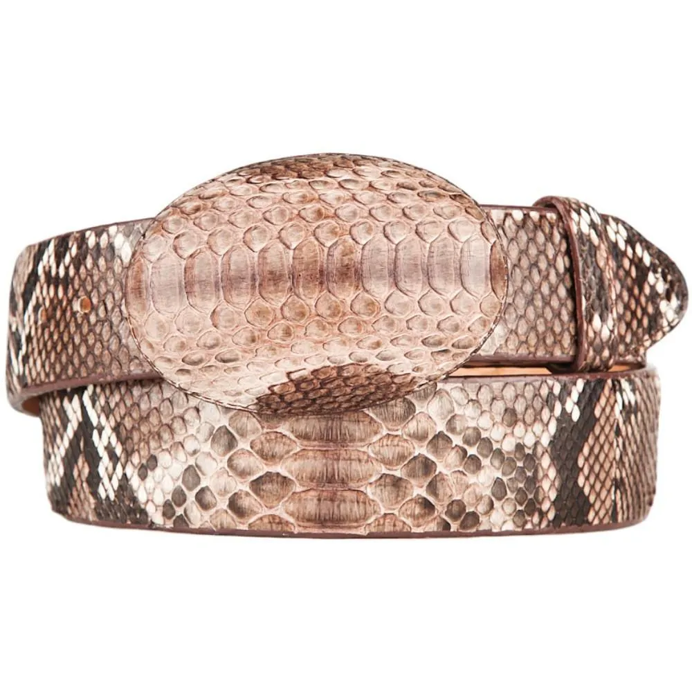 Men's Los altos Python Skin Cowboy Belt C11U5785