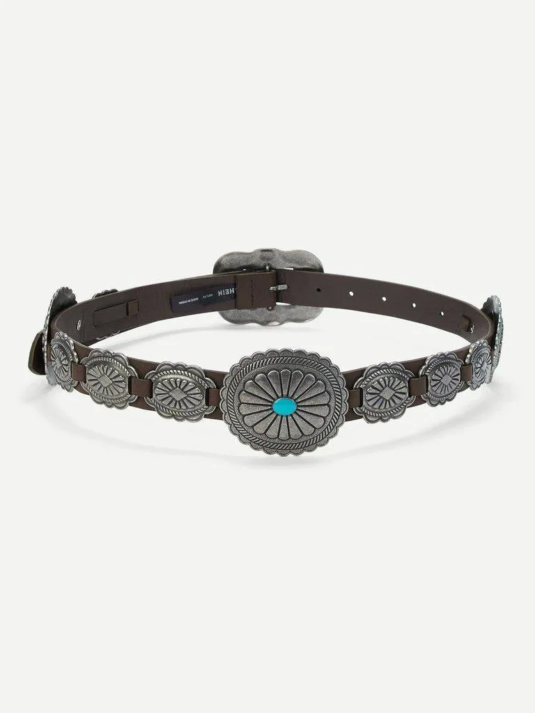 Metal Decorated Belt