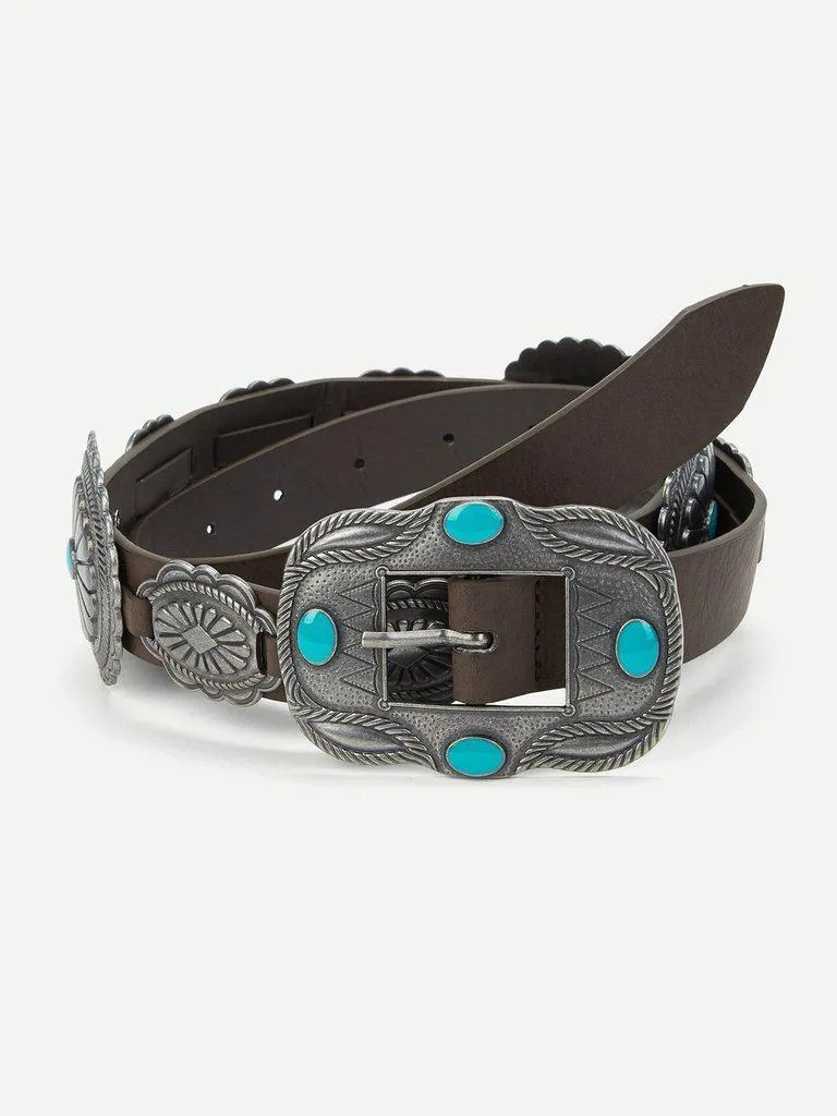 Metal Decorated Belt