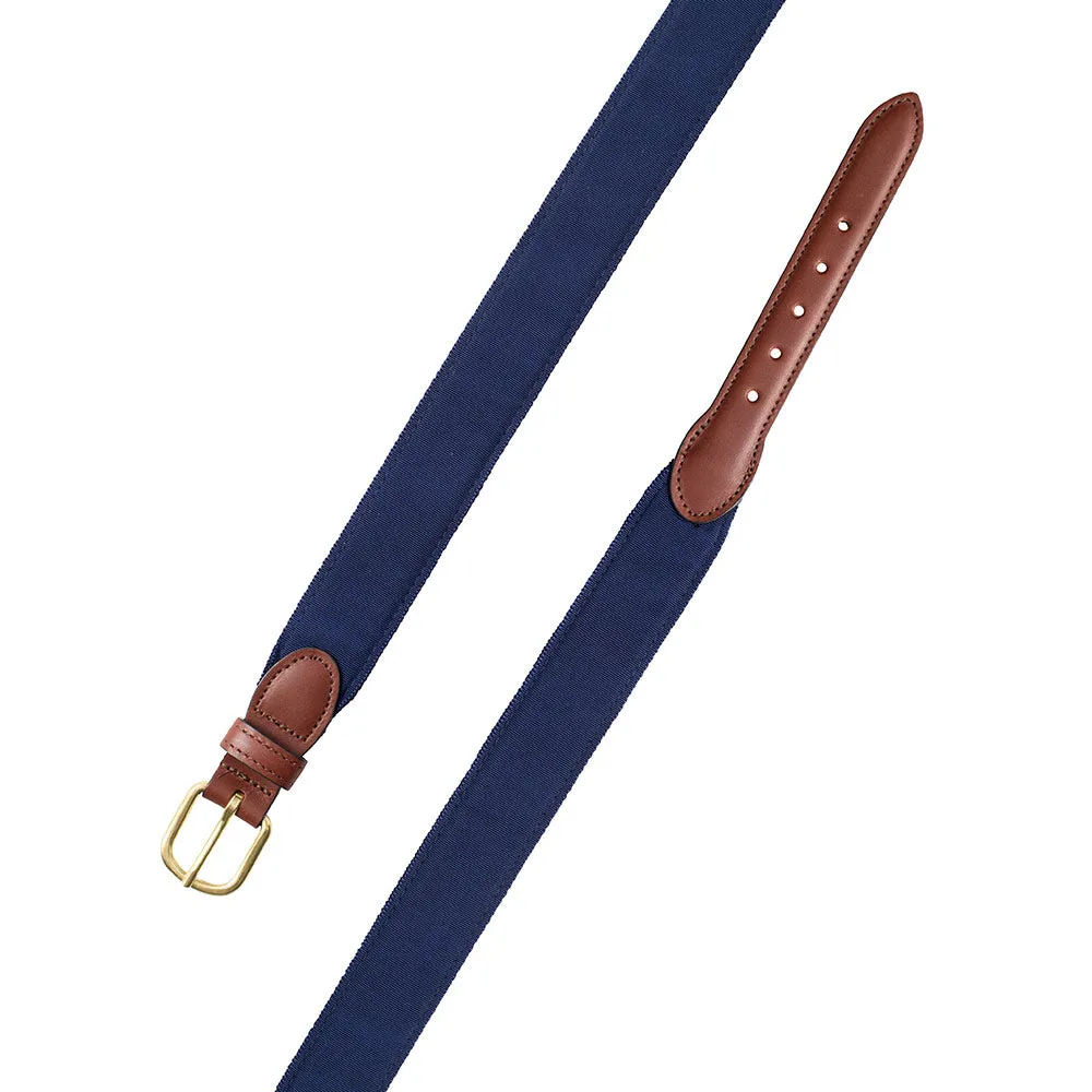 Navy Grosgrain Ribbon Children's Belt