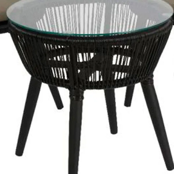 Outdoor Braided & Rope Coffee Set - Outlook